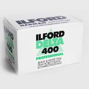 Ilford Delta 400 Professional Black & White Negative Film, 36mm Roll, 36 Exposures, ISO 400