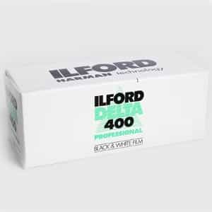 Ilford Delta 400 Professional Black & White Negative Film, 120 Roll, ISO 400