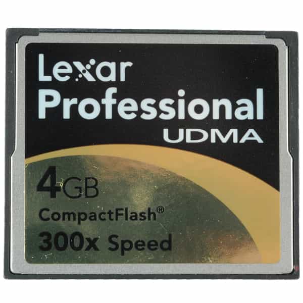 Lexar 4GB 300X UDMA Compact Flash [CF] Memory Card