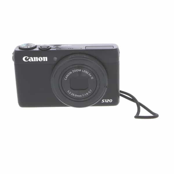 Canon Powershot S120 Digital Camera, Black {12.1MP} at KEH Camera
