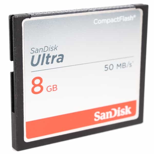 Sandisk Ultra 8GB 50 MB/s Compact Flash [CF] Memory Card
