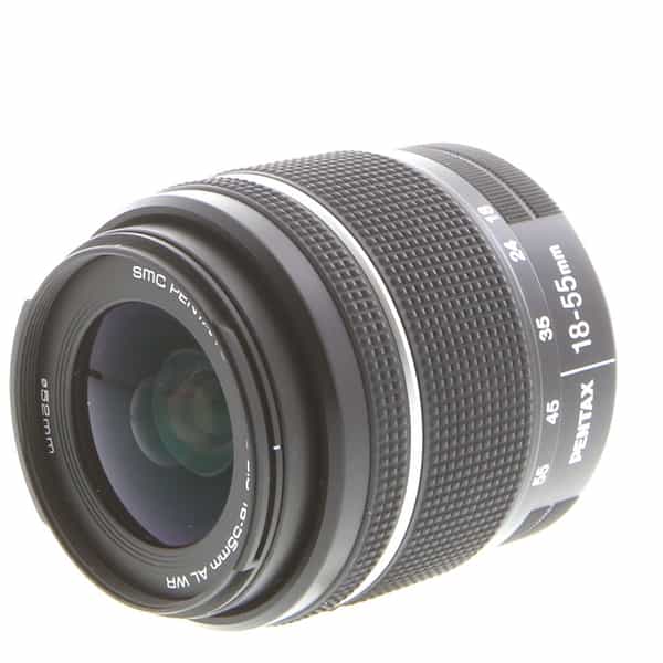 Pentax 18-55mm f/3.5-5.6 SMC PENTAX-DAL AL WR Autofocus APS-C Lens for  K-Mount, Black {52} at KEH Camera
