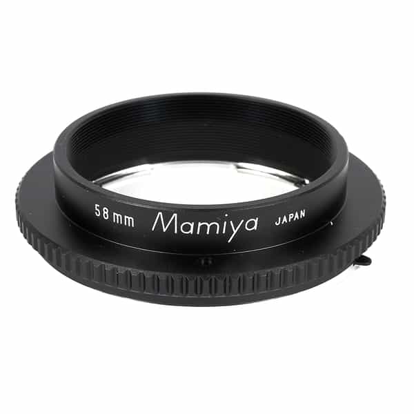 Mamiya 645 Connecting Ring 58mm For Bellows Lens Hood (210-245) 