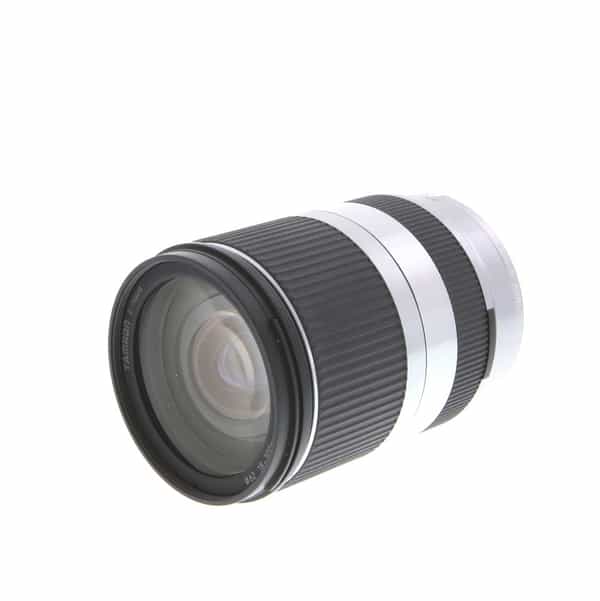 Tamron 18-200mm f/3.5-6.3 Di III VC APS-C Lens for Sony E-Mount, Silver  {62} B011 - With Caps and Hood - EX+