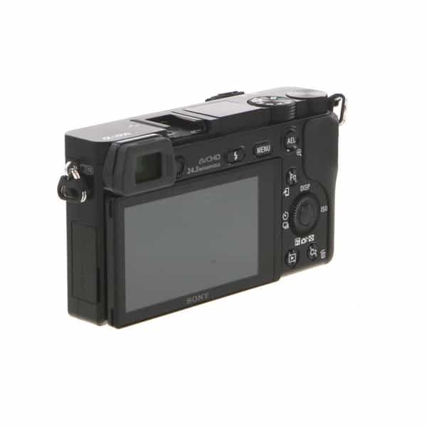 Sony a6000 Mirrorless Digital Camera Body, Black {24.3MP} at KEH 