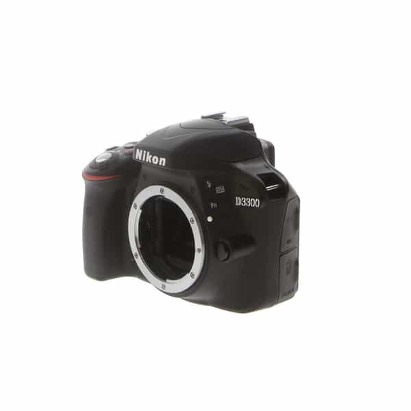 niet Kleverig musicus Nikon D3300 DSLR Camera Body, Black {24.2MP} at KEH Camera