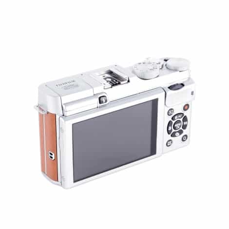 カメラ デジタルカメラ Fujifilm X-M1 Mirrorless Digital Camera Body, Silver/Brown 