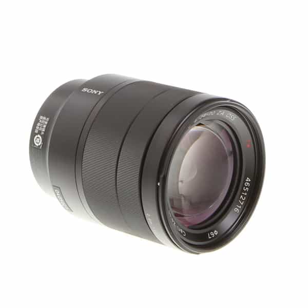 Sony Vario-Tessar T* FE 24-70mm f/4 ZA OSS AF E-Mount Lens, Black {67}  SEL2470Z - With Case, Caps and Hood - EX+