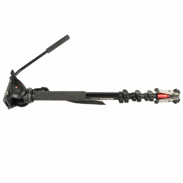 Manfrotto MVM500A Fluid Monopod with 500 Series Head, 4-Section, 30.31-78.94 in.