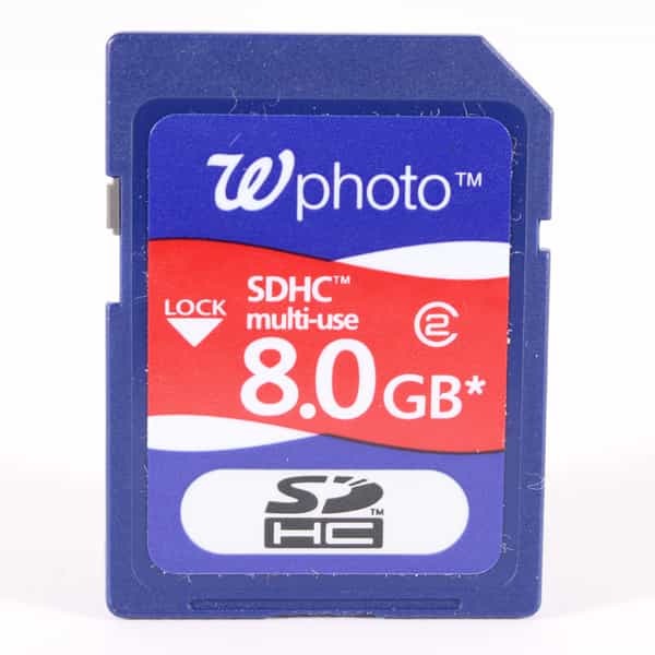 Miscellaneous Brand 8GB Class 2 SDHC Memory Card
