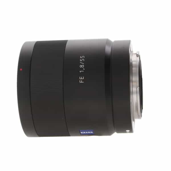 Sony Zeiss Sonnar T* FE 55mm f/1.8 ZA Full-Frame Autofocus Lens for E-Mount  {49} SEL55F18Z - With Caps, Case and Hood - LN-