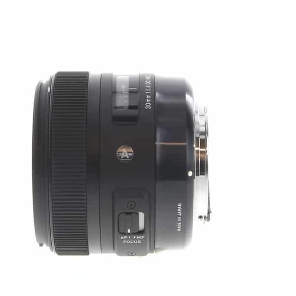 Sigma 30mm f/1.4 DC A (Art) Autofocus APS-C Lens for Canon EF-S 