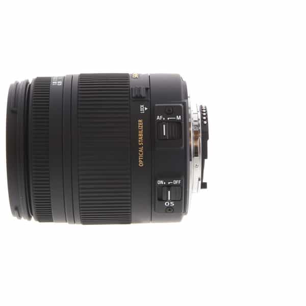 Sigma 18-250mm f/3.5-6.3 DC OS HSM Macro AF Lens for Nikon APS-C