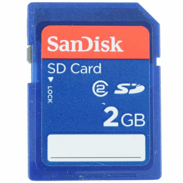 Sandisk 2GB Class 2 SD Memory Card