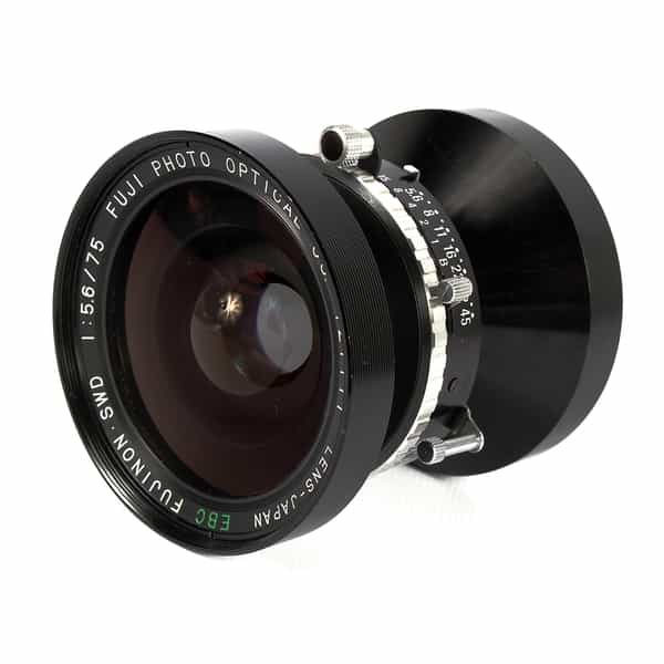 Fuji 75mm f/5.6 Fujinon SWD Seiko B (35MT) 4X5 Lens  