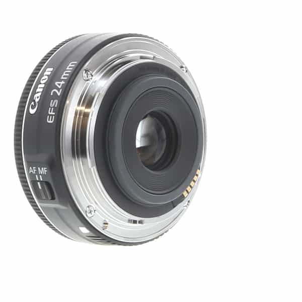 カメラ その他 Canon EF-S 24mm f/2.8 STM Autofocus APS-C Lens, Black {52} at KEH 