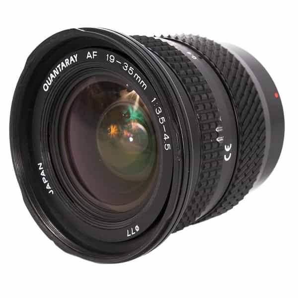 Quantaray 19-35mm F/3.5-4.5 Autofocus Lens For Minolta Alpha Mount {77}