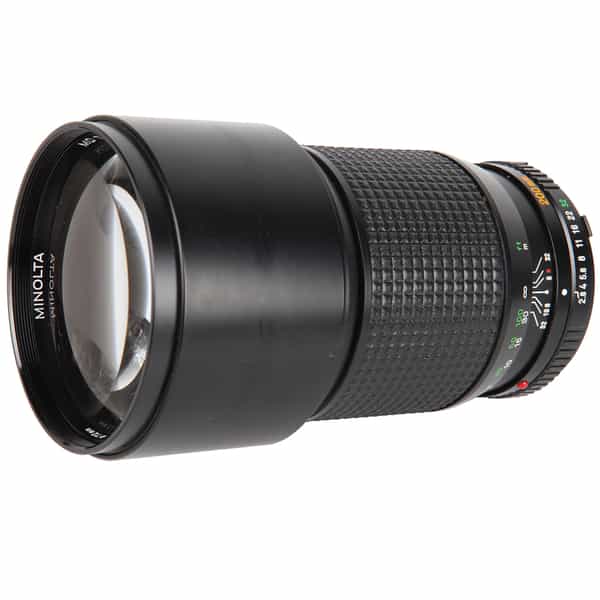 Minolta 200mm F/2.8 Tele Rokkor MD Mount Manual Focus Lens {72}
