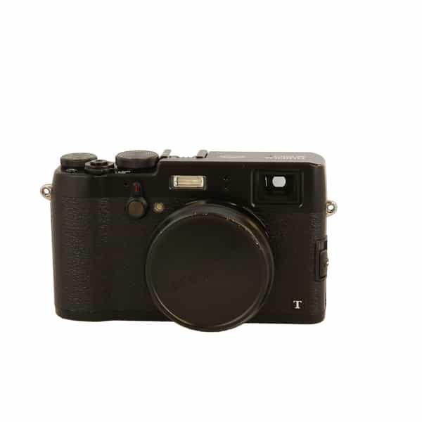 Fujifilm X100T Digital Camera, Black {16.3MP} - With Battery, Charger;  Without Front Ring - EX+