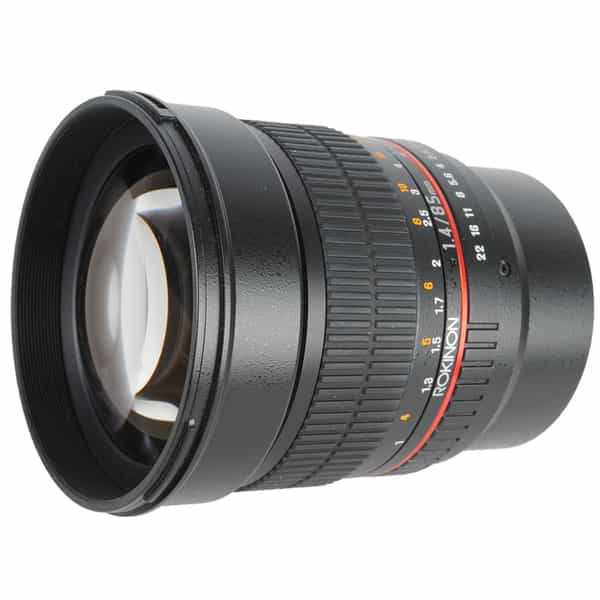 Rokinon 85mm f/1.4 AS IF UMC Manual Focus Lens for MFT Micro Four Thirds {72}