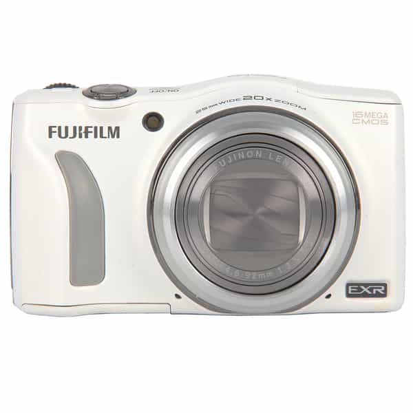 Fujifilm FinePix F850 EXR Digital Camera, White {16MP} 