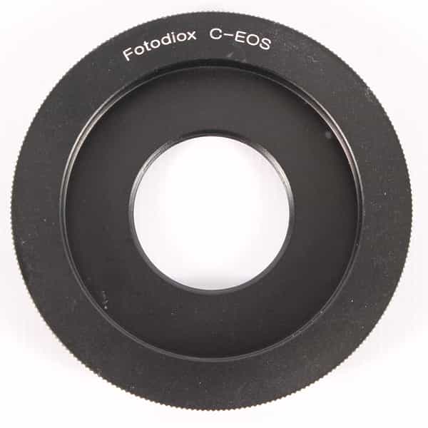 Fotodiox Adapter for C-Mount Lens to Canon EOS EF-Mount (without Focus Confirmation Chip)