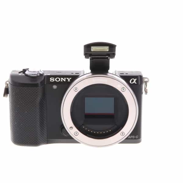 Sony a5000 Mirrorless Digital Camera Body, Black {20.1MP} at KEH