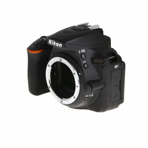 Nikon D5500 DSLR Camera Body, Black {24.2MP} - With Battery and Charger -  EX+