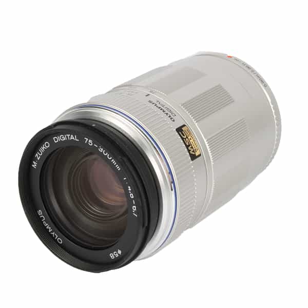 Olympus 75-300mm f/4.8-6.7 ED MSC M.Zuiko Autofocus Lens for MFT (Micro Four Thirds), Silver {58}