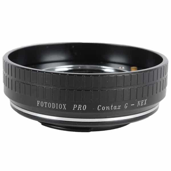 FotodioX PRO Adapter Contax G-Mount Lens to Sony E-Mount with Focus Dial