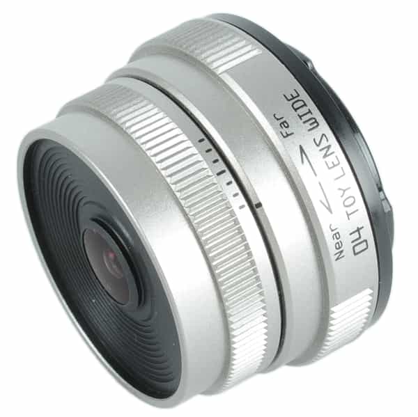 Pentax 04 Toy Lens Wide (6.3mm f/7.1) for Pentax Q System, Silver