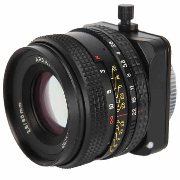 Arsenal Kyiv 80mm f/2.8 Arsat PC Shift Manual Lens for Minolta SR Mount {62}