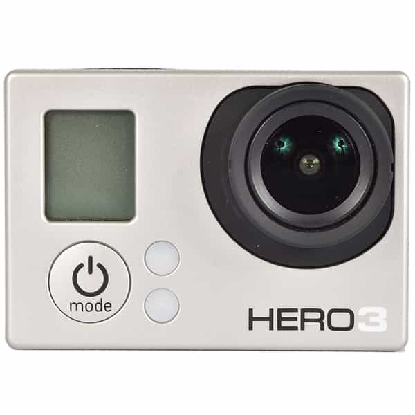 GoPro HERO3 Silver, Digital Action Camera with Standard Housing, Quick Release Buckle {11MP} Waterproof to 131'