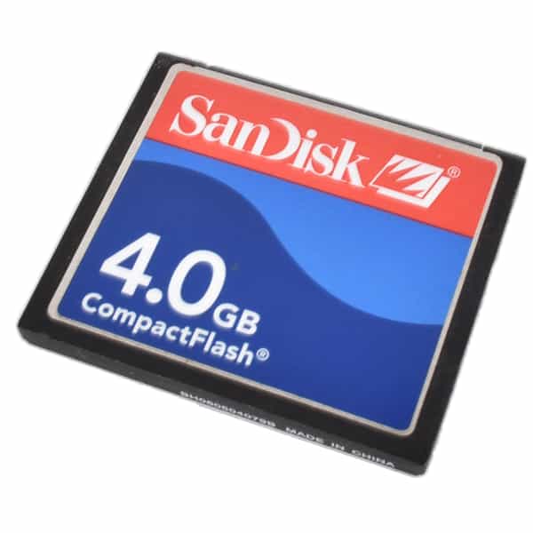 Sandisk 4GB Compact Flash [CF] Memory Card