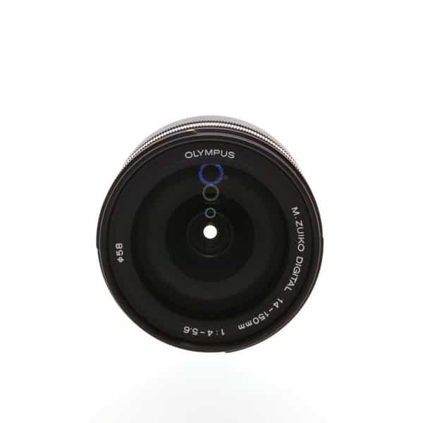 Olympus 14-150mm f/4-5.6 II ED MSC M.Zuiko Autofocus Lens for MFT (Micro  Four Thirds), Black {58} - With Caps and Hood - EX+