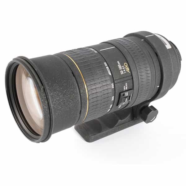 Sigma 50-500mm F/4-6.3 APO EX HSM (N90S & Later) Autofocus Lens