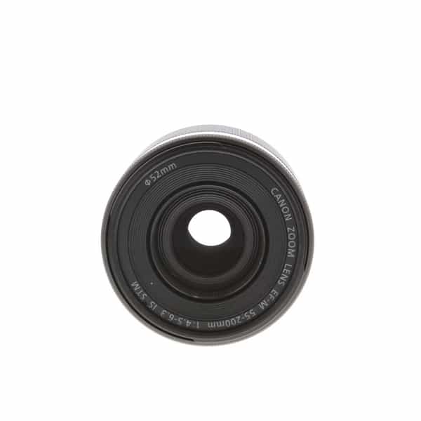 カメラ レンズ(ズーム) Canon 55-200mm f/4.5-6.3 IS STM Lens for EF-M Mount, Graphite 