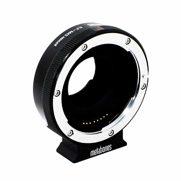 Metabones T Smart Canon EF-Mount Lens Adapter, without Support Foot, to MFT (Micro Four Thirds) Body, Black (MB_EF-m43-BT2) 