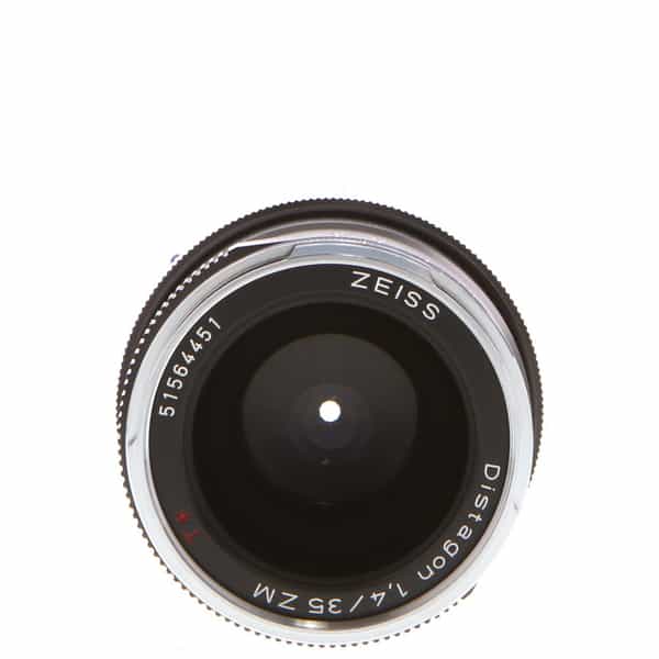 Zeiss 35mm f/1.4 ZM Distagon T* Lens for Leica M-Mount, Black {49 