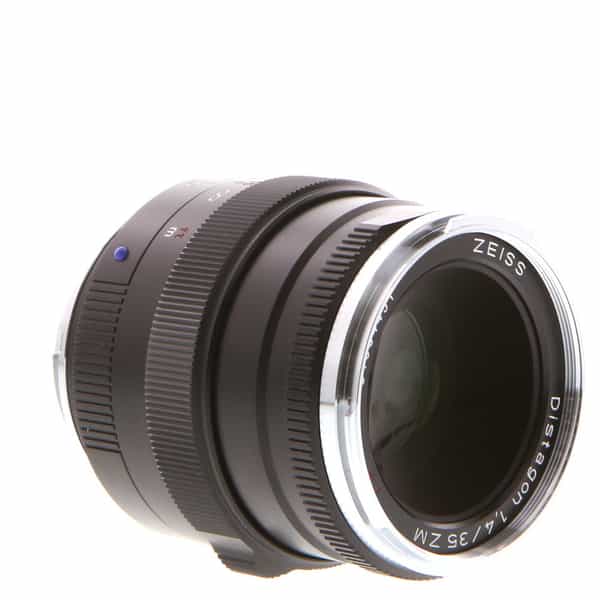 Zeiss 35mm f/1.4 ZM Distagon T* Lens for Leica M-Mount, Black {49 