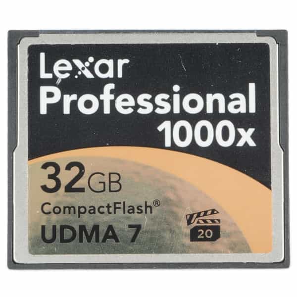 Lexar Pro 32GB 1000X UDMA 7 Compact Flash [CF] Memory Card