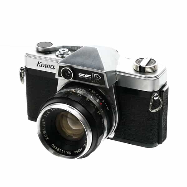Kowa SER 35mm Camera, Chrome with 50mm f/2 SER Lens {49} 