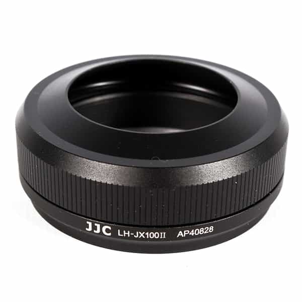 JJC Brand LH-JX100II Lens Hood for Fujifilm X100/100S, Black, With 49mm Adapter