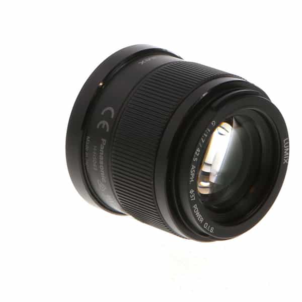 Panasonic Lumix G 42.5mm f/1.7 ASPH. Power O.I.S. Autofocus Lens 