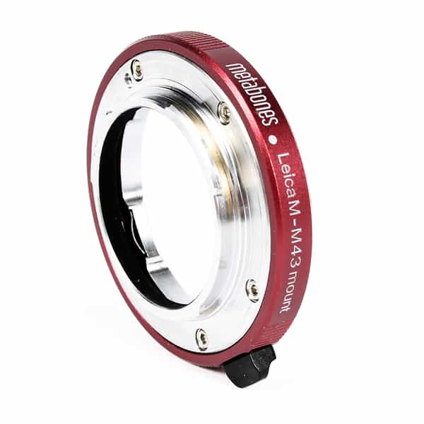 Metabones Leica M-Mount Lens Adapter to MFT (Micro Four Thirds Body) Body, Red (MB_LM-M43-RM1)