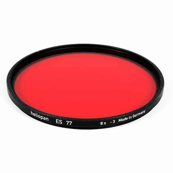 Heliopan 77mm Red 8X Filter