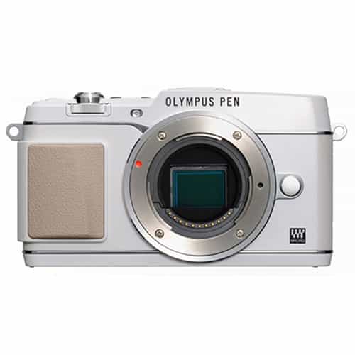 Olympus PEN E-P5 Mirrorless MFT (Micro Four Thirds) Camera Body, White {16.1MP} IR (Infrared) Converted Sensor