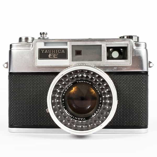 Yashica EE 35mm Camera, Chrome with 4.5cm (45mm) f/1.9 Yashinon Lens