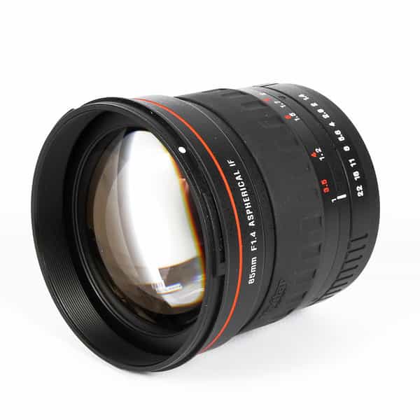 Vivitar 85mm f/1.4 Series 1 Aspherical IF Manual Focus lens for Sony A-Mount [72]