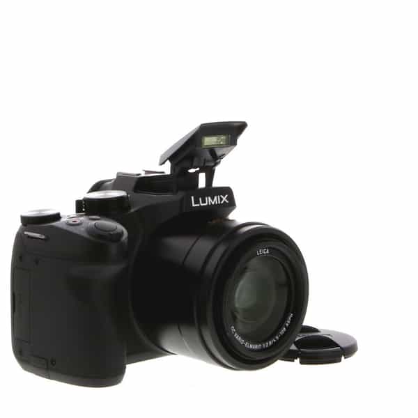 Panasonic Lumix DMC-FZ300 Digital Camera, Black {12.1MP} - With Battery,  Charger, Cap, Hood - EX+